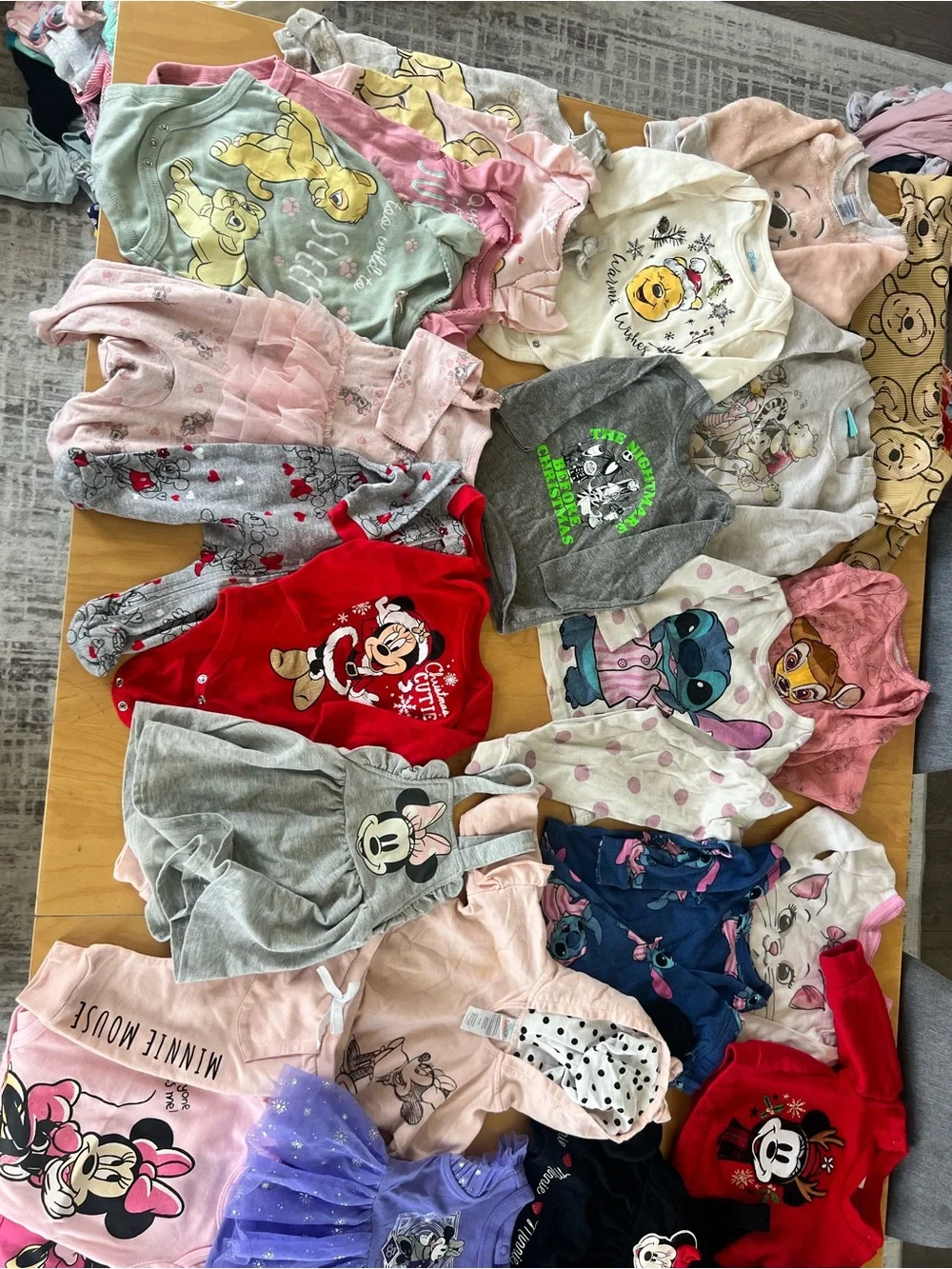 Disney Baby Clothing Bundle – Large Lot
